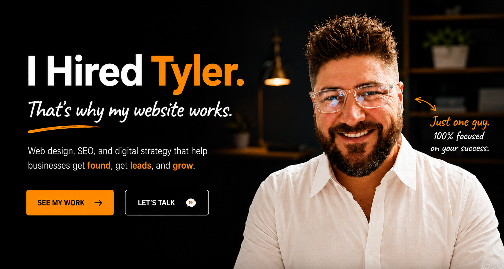I Hired Tyler web design, SEO, and digital strategy